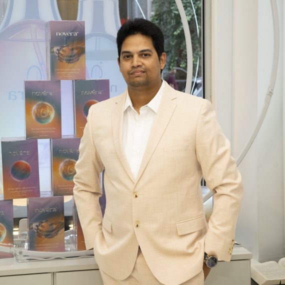 Novéra Skincare Founder Zeeshan “Zee” Mohammed (Photo Credit: PMC / Michael Ostuni)